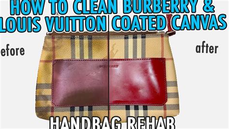 how to clean fabric burberry purse|burberry bag cleaning instructions.